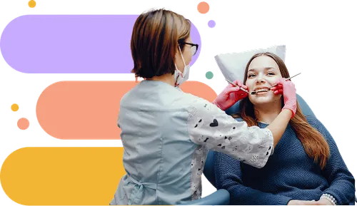 Dentist performing routine dental checkup and cleaning in Hyderabad — Dr.Sri Sushma Dental Clinic Anandbagh